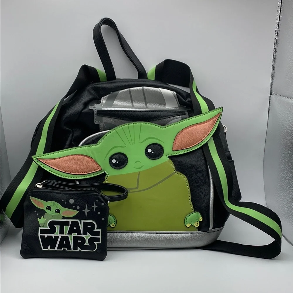 Star Wars Mandalorian Grogu (The Child/Baby Yoda) Mini Backpack Coin Purse